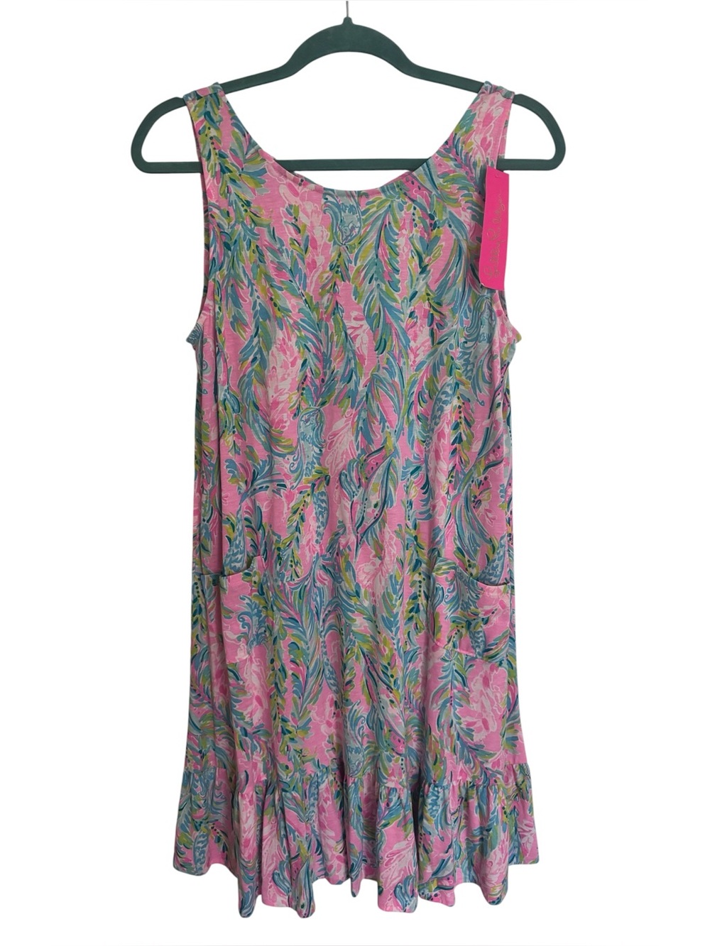 Lilly Pulitzer Kristen Flounce dress Unicorn of the Sea